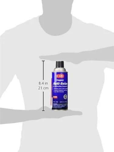 Copper Antiseize And Lubricating Compound Aerosol Spray For Automotive, Marine, And Industrial Use, 12 Ounce