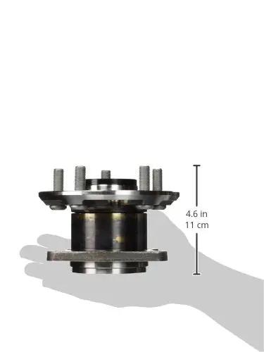 Side view of Wheel Bearing And Hub Assembly For Toyota Highlander And Lexus RX Venza Premium OEM Quality Hub Replacement in hand.