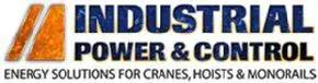 Industrial Power & Control logo for energy solutions in cranes, hoists, and monorails