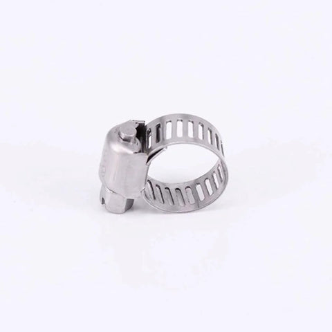 10 Pcs 304 Stainless Steel Adjustable Hose Clamps Set For Automotive And Industrial Use Durable Worm Drive Pipe Clips Salt Resistant