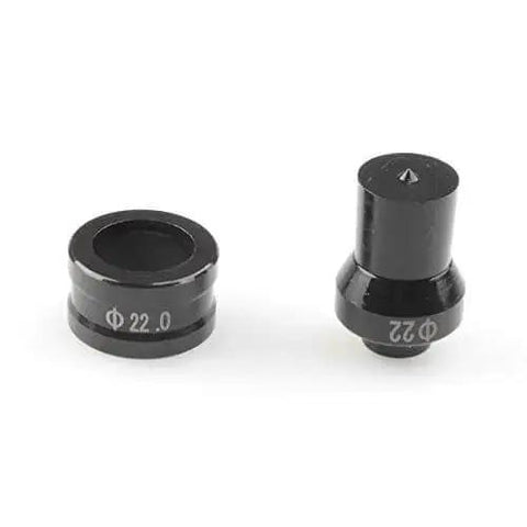 5.5mm Hydraulic Round Die For CH60 Punching Machine Replacement Tool, steel construction, close-up of die components