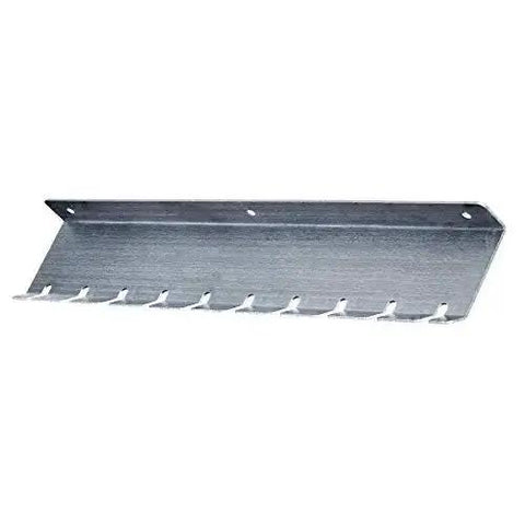 10 Slot Aluminum Air Pneumatic Tool Holder Tray For UTVs And Workshop Organization, durable 14 gauge aluminum, CNC laser cut in USA