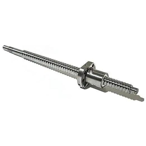 32mm Anti Backlash Ball Screw SFU3205 RM3205 with 5mm Lead and 560mm Length, metal nut, standard end machining for BK BF25, high precision CNC