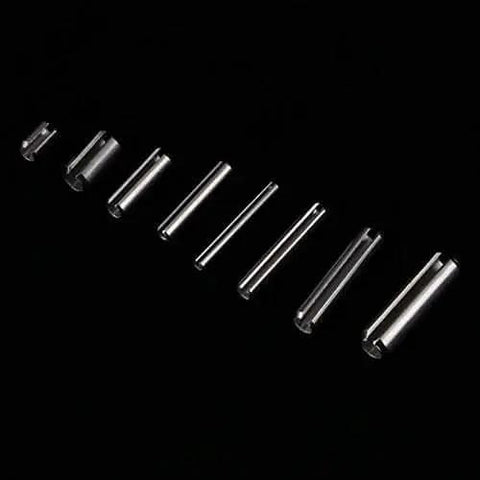 280 Piece 304 Stainless Steel Roll Pin Assortment Kit With Metric Slotted Spring Pins M1.5 To M8 for automotive machinery and repair