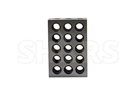 Ultra Precision 123 Block Set With 4 Pairs 2 X 1 X 3 Inch Hardened Steel Precision Blocks 23 Holes Tolerance.0002 Inches