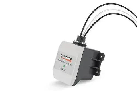 Built Tough Surge Protective Device SPD With 50K Amp Per Phase And 200K Amp Short Circuit Rating, prewired 24 inch, side view