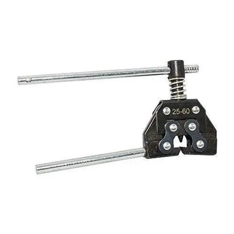 Adjustable Roller Chain Breaker Detacher Tool For Size 25 35 41 40 50 60 Chains Including 415H 428H 520 530, front view