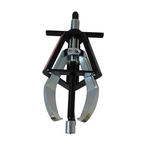Three Jaw Manual Puller With 10 Ton Capacity And 6 Inch Reach For Bearing And Pulley Extraction, One Quarter Inch To Seven Inch Spread
