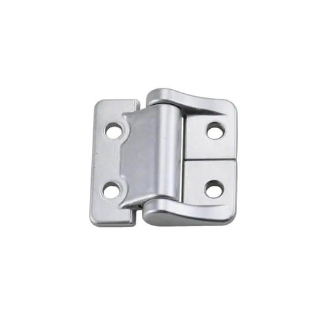 Front view of 270 Degree Torque Hinge Friction Stay Hinge For Cabinets And Doors Beefy 2.3Nm Torque And Zinc Alloy Construction Silver Finish TREX CFGH