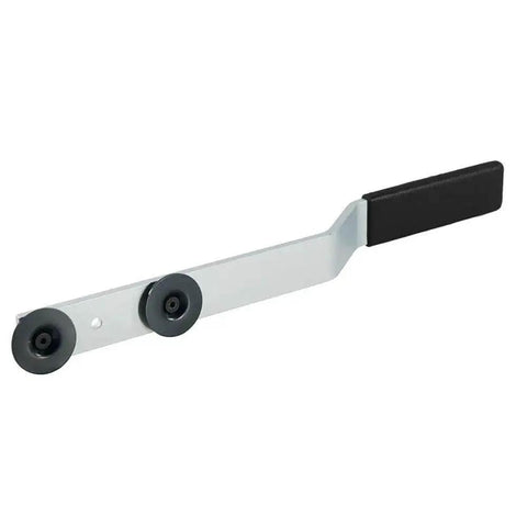 Heavy Duty Duct Stretcher For HVAC Ductwork Multi Color Professional Tool with black handle and wheels, ideal for duct alignment, Taiwan import.