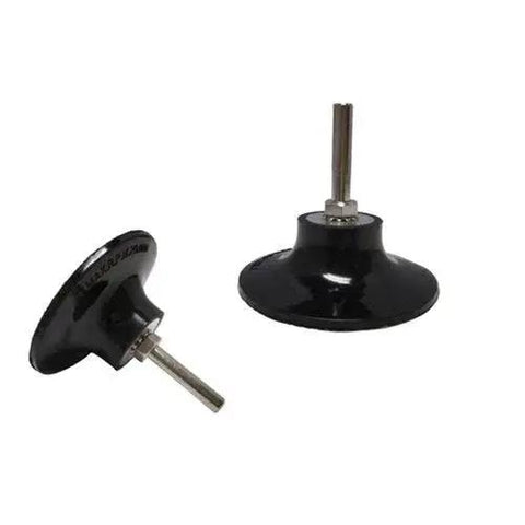 Quick Change 3 Inch Sanding Disc Pad Holder With Twist Lock Mandrel For Die Grinder And Drill One Quarter Inch Shank Deburring Polishing