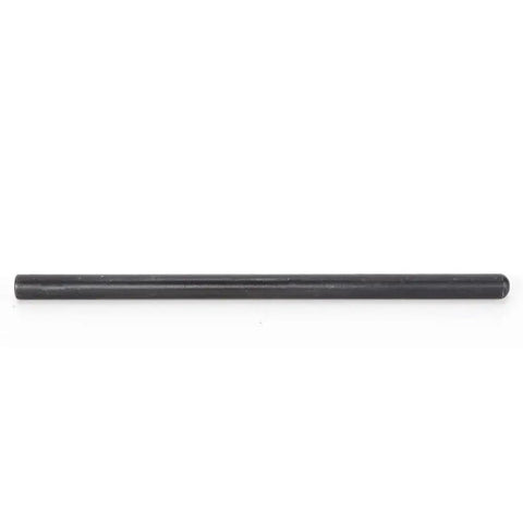 Side view of a black, cylindrical part for Precision Adjustable Milling Vise Stop for CNC Milling Machines.
