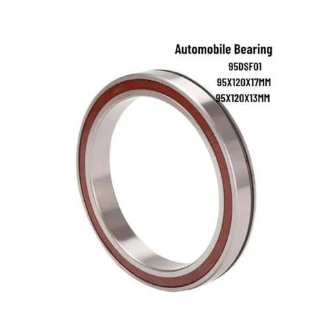 95DSF01 Deep Groove Ball Bearing 95x120x17mm and 95x120x13mm, shown in image, high precision for machinery with differential coupling.