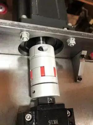 Installed 18mm to 18mm Aluminum Shaft Coupling Flexible Joint for Servo and Stepper Motors, 66x40mm Size, M6 Thread