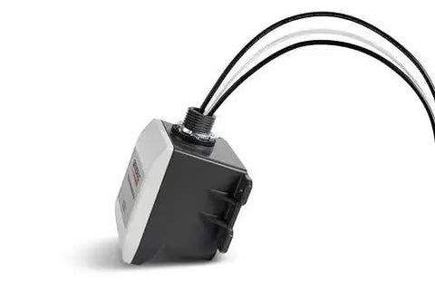 Side view of Built Tough Surge Protective Device SPD with 50K Amp per phase and 200K Amp short circuit rating, prewired, NEMA 4X enclosure.