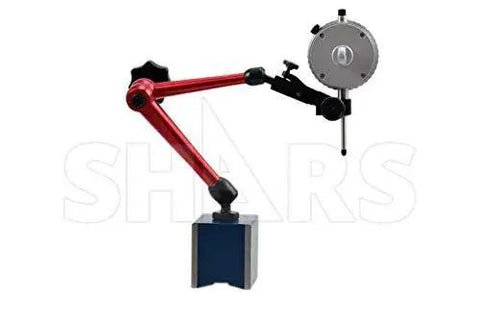 176 Lbs Magnetic Base Indicator Holder With Speed Set Fine Adjustment For Pro Grade Precise Setup And Quick Dial Indicator Alignment