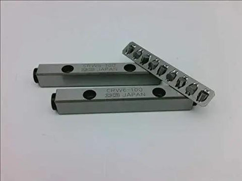 Heavy Duty Linear Roller Way With Anti Creep Crossed Rollers For Ultra High Rigidity And Precision, 6mm Bearing Width, 100mm Length