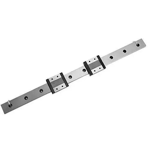 High Precision Miniature Linear Guide Rail 24mm Wide With Two Sliders For Smooth Automated Equipment Motion And Bearing Steel Construction