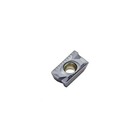 APKT1003PDSR30 CNC Carbide Milling Inserts, single insert, PVD grey nanocomposite coating, designed for metal cutting and square shoulder milling.