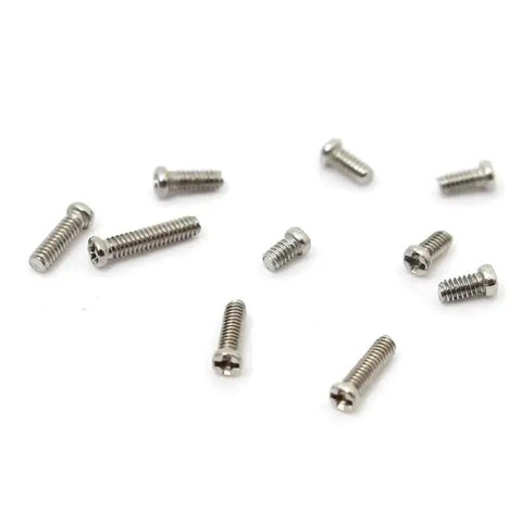 500Pcs Stainless Steel 10 Kinds Small Screws Nuts Assortment Kit For Miniature Projects Watches And Glass Fixtures