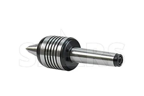 3MT Long Nose Live Center For Lathe CNC With Triple Bearing 60 Degree Point High Precision 0.0002 TIR side view