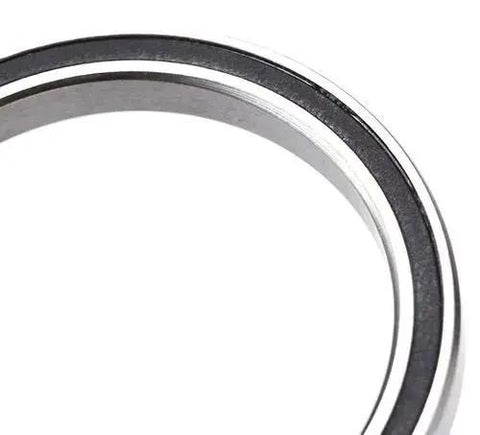 Corner close-up of Dope Miniature Deep Groove Ball Bearings Set 6800 Series with rubber seal for DIY and hobbyist applications.