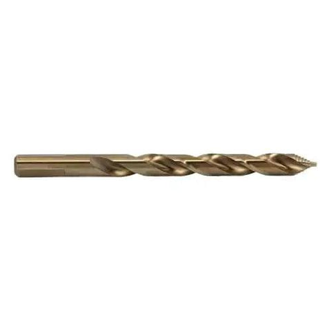 Gold Stepped Point Cobalt Drill Bit Set 29 Piece With Gold Oxide Finish For Quick Drilling In Acrylic Steel And Hard Metals In A Round Case
