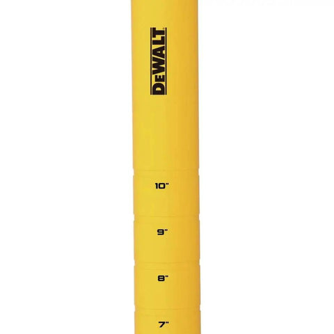 1-1/2 Inch By 14 Inch Diamond Core Bit With Turbo Crown Segments For Reinforced Concrete, Laser Welded Diamond Segments For Maximum Durability, 5/8-11 Thread, DW55010 Dewalt side view