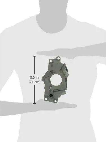 Beefed Up Oil Pump For GM LS Series Engines, Wet Sump Internal, Standard Volume High Pressure, with measurements