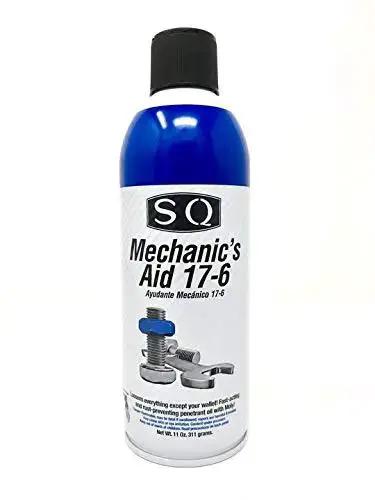 Penetrating Catalyst Oil For Mechanics, 12 Pack, 11 Oz Cans, Ultra Low Viscosity Lubricant That Loosens Rust, MoS2 Enhanced, front view