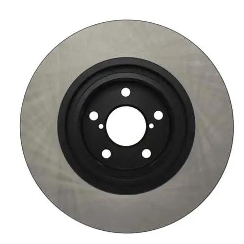 Centric Premium front brake rotor with black center hub and five-lug bolt pattern.