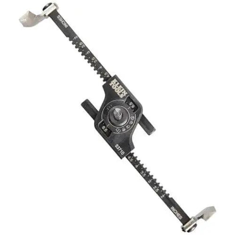 Pro Grade Adjustable Hole Saw Cutter For Drywall And Ceiling Tiles With Dust Bowl And Vacuum Port, 2 To 7 Inches, Auto Set Arms