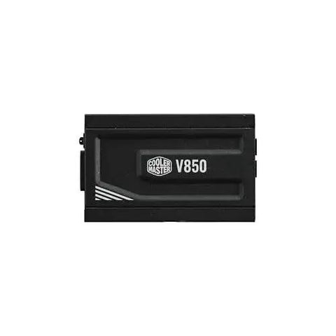 V850 SFX Gold 850W fully modular ITX power supply for small form factor builds, side view with branding