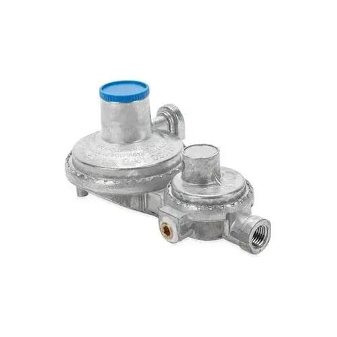 Two Stage Propane Regulator For RVs Delivers Smooth Consistent Gas Flow Under Fluctuating Pressure Camco Compatible Close-Up