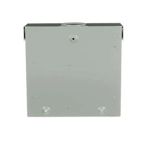 Rear view of Single 125A Outdoor Main Lug Load Center, 8 Spaces / 16 Circuits, Top or Bottom Feed, Weatherproof NEMA 3R Panel