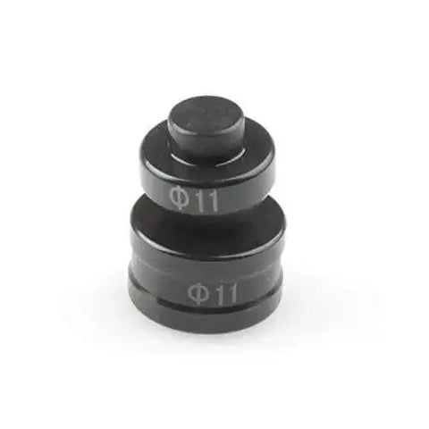 5.5mm Hydraulic Round Die For CH60 Punching Machine Replacement Tool for Metal Fabrication, steel die, size 11mm close-up.