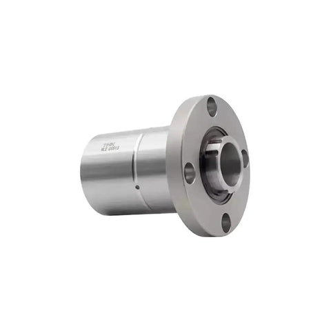 Ball Spline Nut LF13UU For High Precision Linear Motion Systems, heavy load handling, smooth rotation, durable metal construction, side view