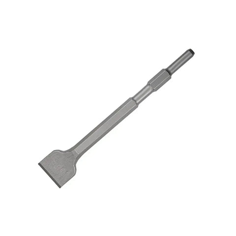 Powerful 50mm Masonry Scraping Chisel With Hex Shank For Electric Jack Hammer Chrome Steel Heat Treated Blade Durable
