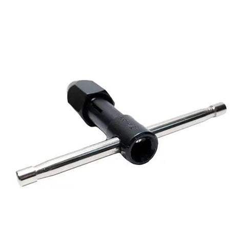 T-Handle Tap Wrench For Quarter To Half Inch Taps Steel Construction Precise Control Easy Install And Firm Grip Built To Last