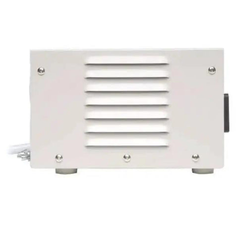 Side view of Isolation Transformer 250W With Faraday Shield And Surge Protection 120V 2 Outlets 6 Foot Cord Medical Grade