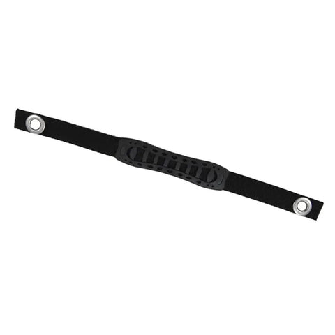Technical Diving Metal Backplate Strap With Nylon Webbing And BCD Back Panel Handle, easy install scuba gear accessory with copper holes.