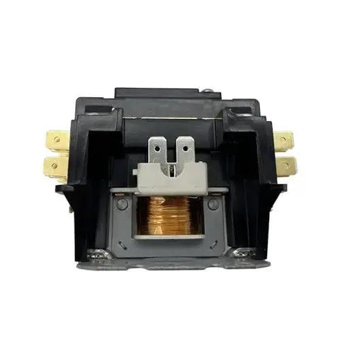 One Pole Twenty Four Volt AC Contactor For Heat Pumps And Condensers Heavy Duty Thirty Amp Definite Purpose Contactor front view