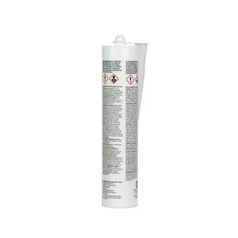 Hybrid Sealant Black Cartridge 1/10 Gallon (Pack of 1) Paintable Low VOC Fast Skin Time Marine & Transportation Grade side view