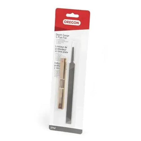 Depth Gauge Tool With Flat File For Chainsaw Chain For Accurate Depth Settings And Consistent Cutting Performance Kit