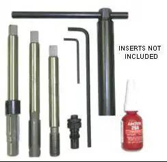 Oversized M14x1.25 Spark Plug Thread Repair Kit For Deep Holes No Helicoil Needed PN 5141E Extended Version tool set.