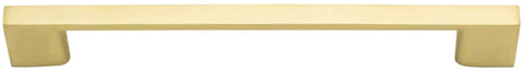 Sutton Satin Bronze Cabinet Pull 160 Millimeter Center To Center Soft Contoured Square Bar Handle