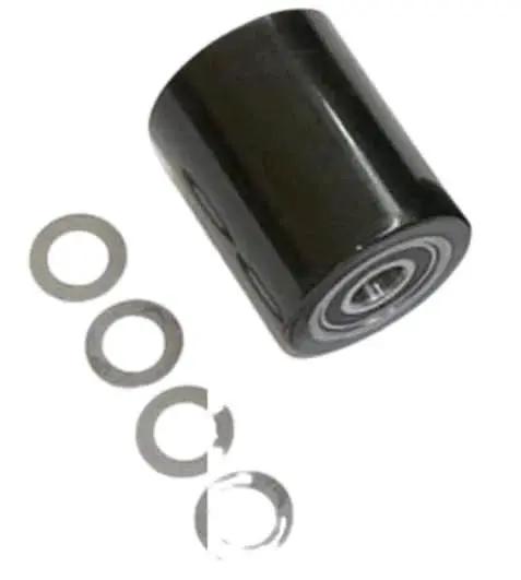 Beefed Up Heavy Duty Load Wheel Kit For Multiton Manual Pallet Jack Models TM And J with Ultra-Poly wheel and bearings