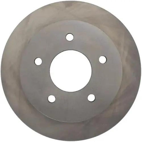 Front brake rotor, gray metal with five lug holes; Centric 121.66022 C-Tek for Chevrolet Astro and GMC Safari.