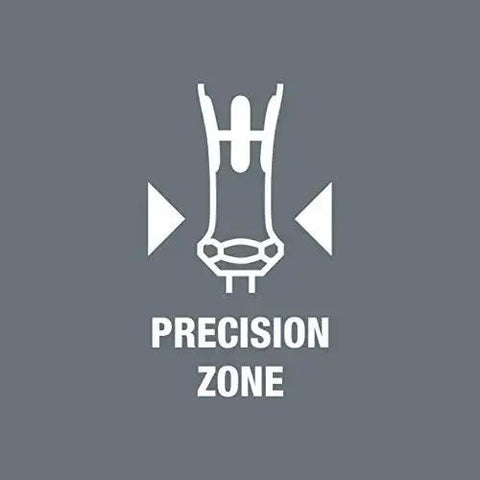 Illustration highlighting precision zone of ESD Safe Kraftform Micro Slotted Screwdriver for precise handling and control
