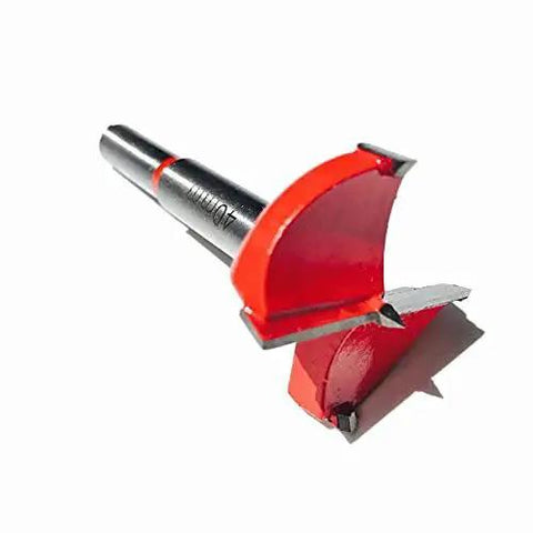 Pro Grade 53mm Hole Saw Drill Bit One Piece Wood Plastic Carbide Tipped Hinge Boring Cutter shown at an angle